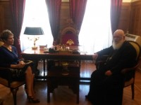 Επισκέψεις της Υφυπουργού Υγείας, παρουσία του Αρχιεπισκόπου Αθηνών και Πάσης Ελλάδος, σε δομές της ΜΚΟ Αποστολή.